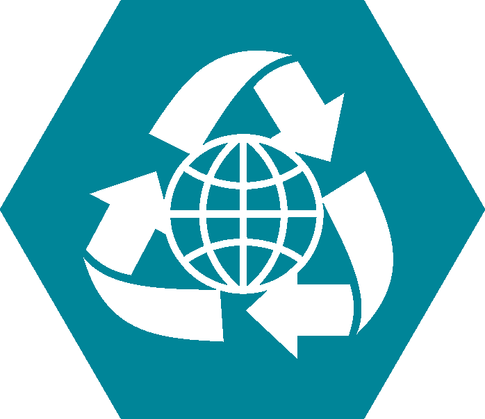Icon zur Symbolisierung des Geschäftsfeldes Recycling und Umwelt
