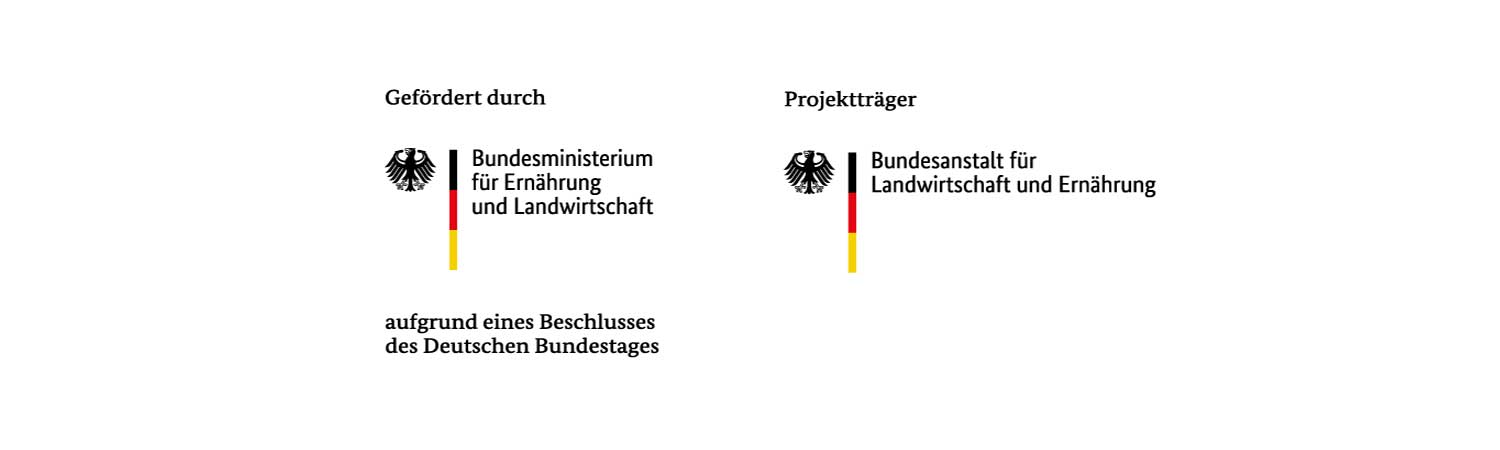 Kombilogo BMEL und BLE bei Projektförderung