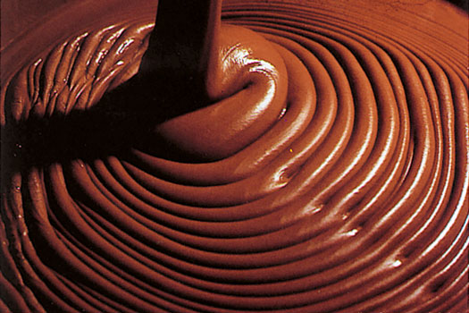 Cremige Schokolade