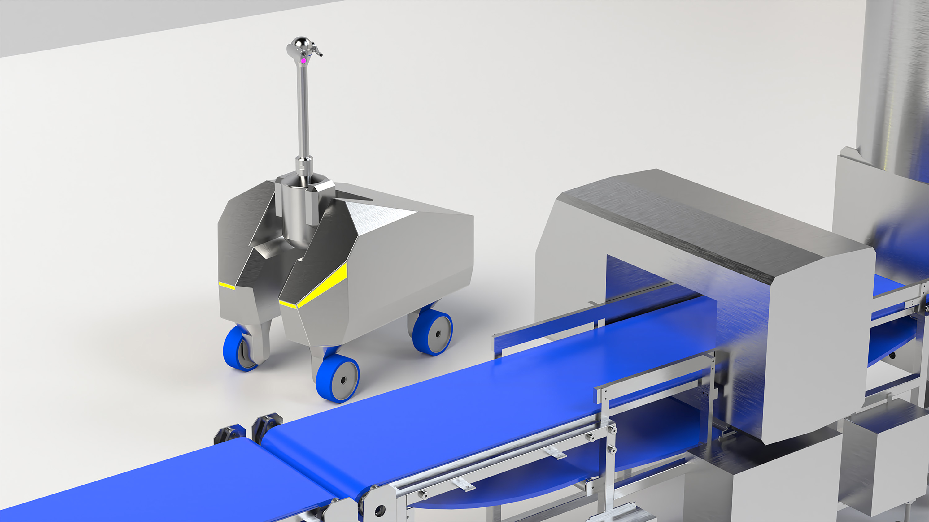 »Exo-MCD« Intelligenter Reinigungsroboter für die automatisierte und reproduzierbare Reinigung von Anlagen und Produktionsumgebungen