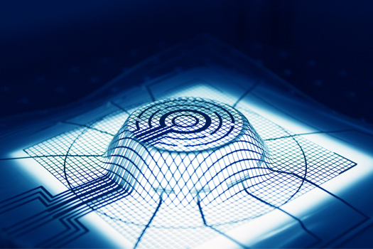 Thermogeformtes 3D-Elektronik-Bauteil