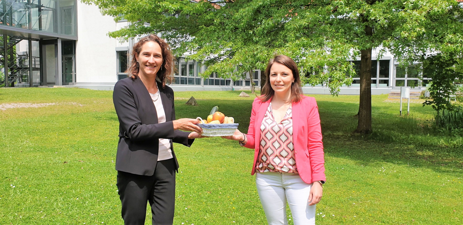 Projekt SHIELD Verbundsprecherin Prof. Dr. Andrea Büttner und Projektverantwortliche Dr. Susann Vierbauch