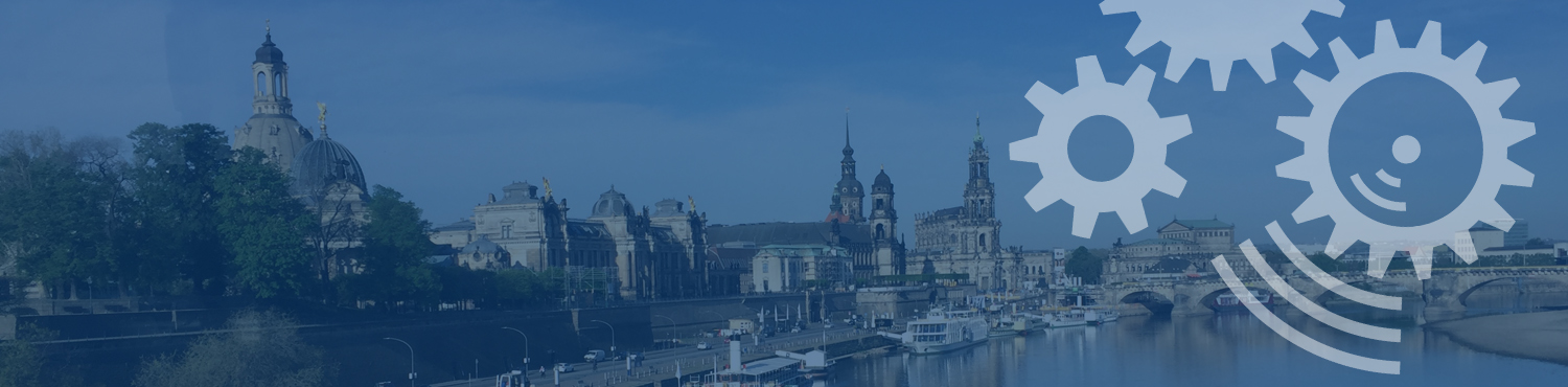 Dresden Kulisse als Standort des Institutsteils Verarbeitungstechnik des Fraunhofer IVV