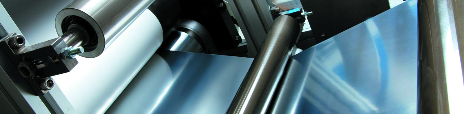Lacquering and laminating plant Lacquering and laminating plant for films