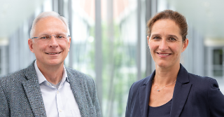Portraits of Prof. Dr. Langowski and Prof. Dr. Büttner side by side