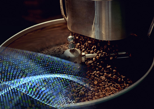 Optimization of coffee roasting by means of sensors