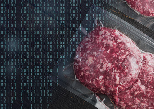 Product safety for minced meat through AI
